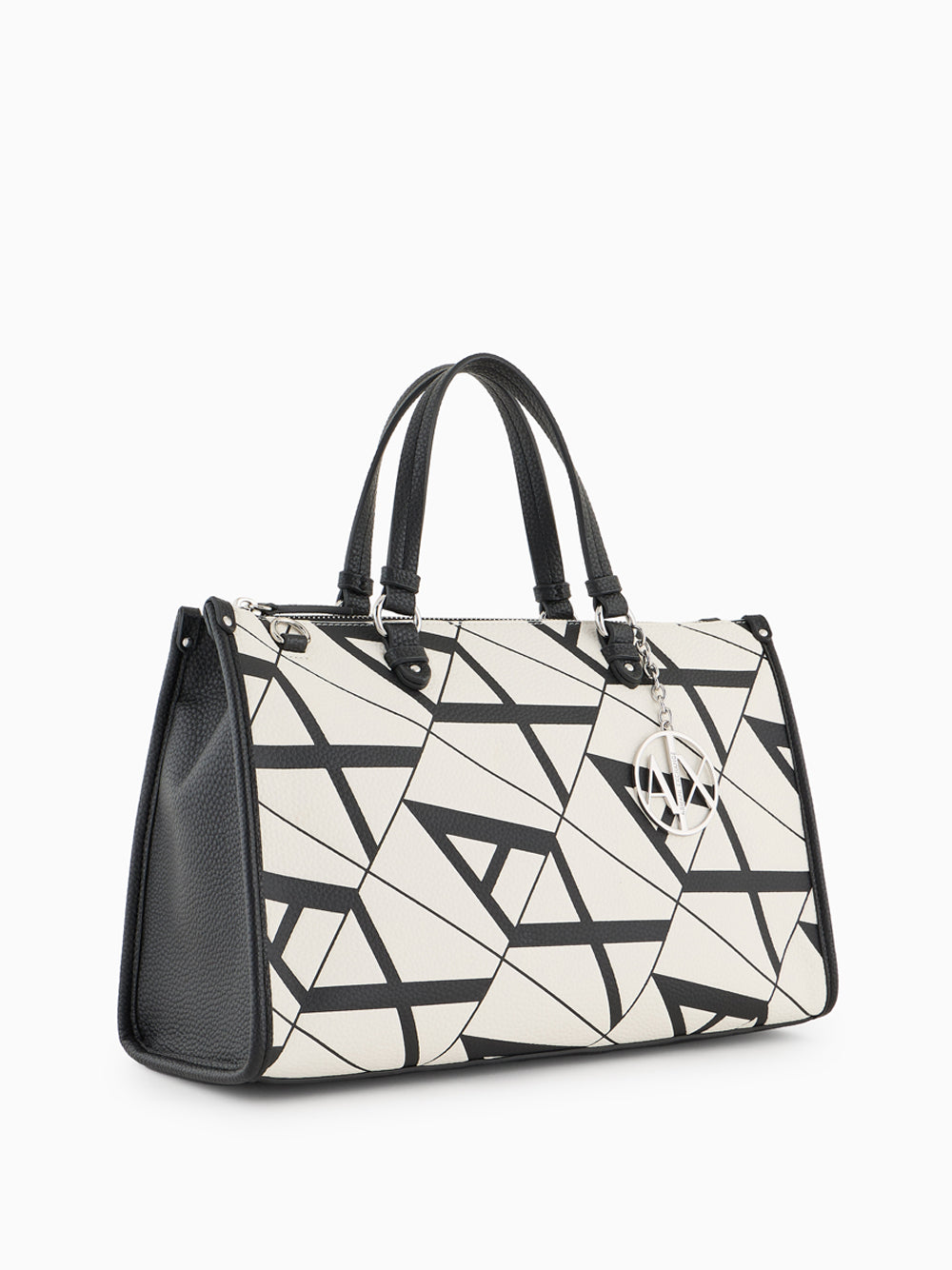 Borsa a Mano Armani Exchange da Donna - Bianco