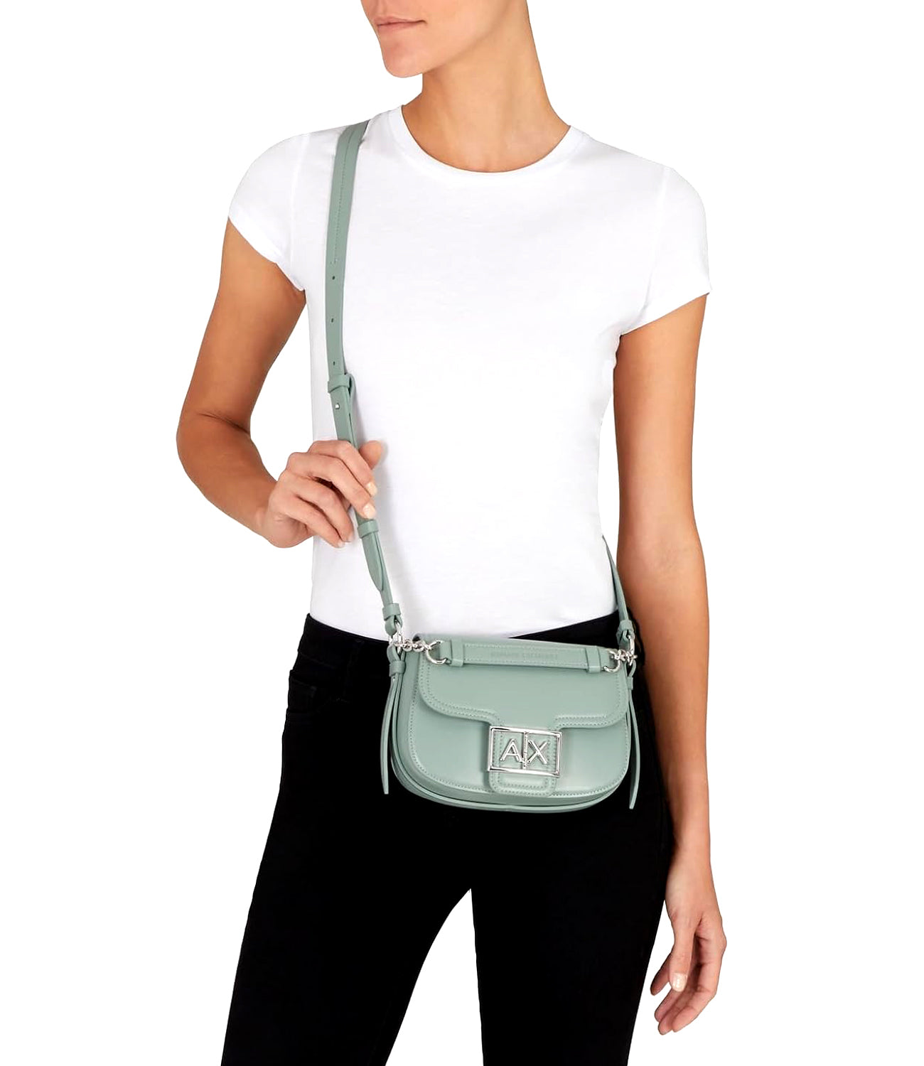 A|X Armani Exchange Borsa Donna Mod. XW000401 AF13687 U7231 Verde