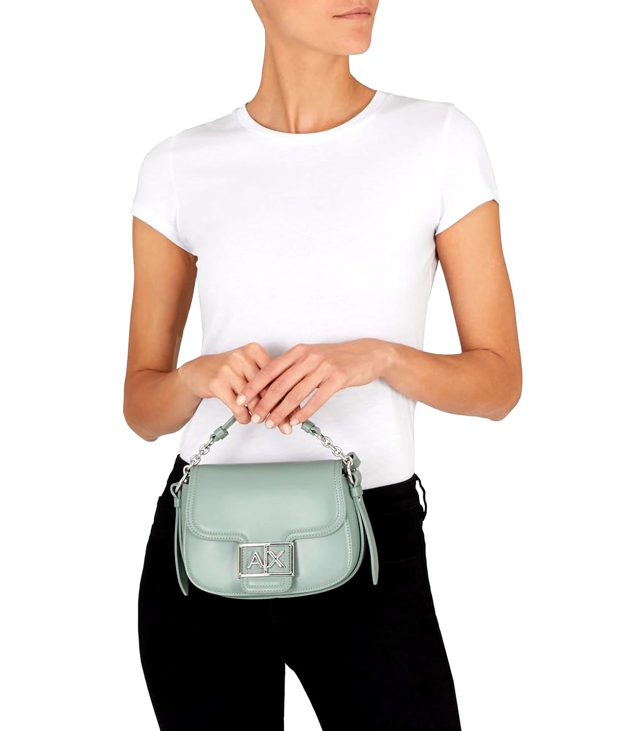 A|X Armani Exchange Borsa Donna Mod. XW000401 AF13687 U7231 Verde