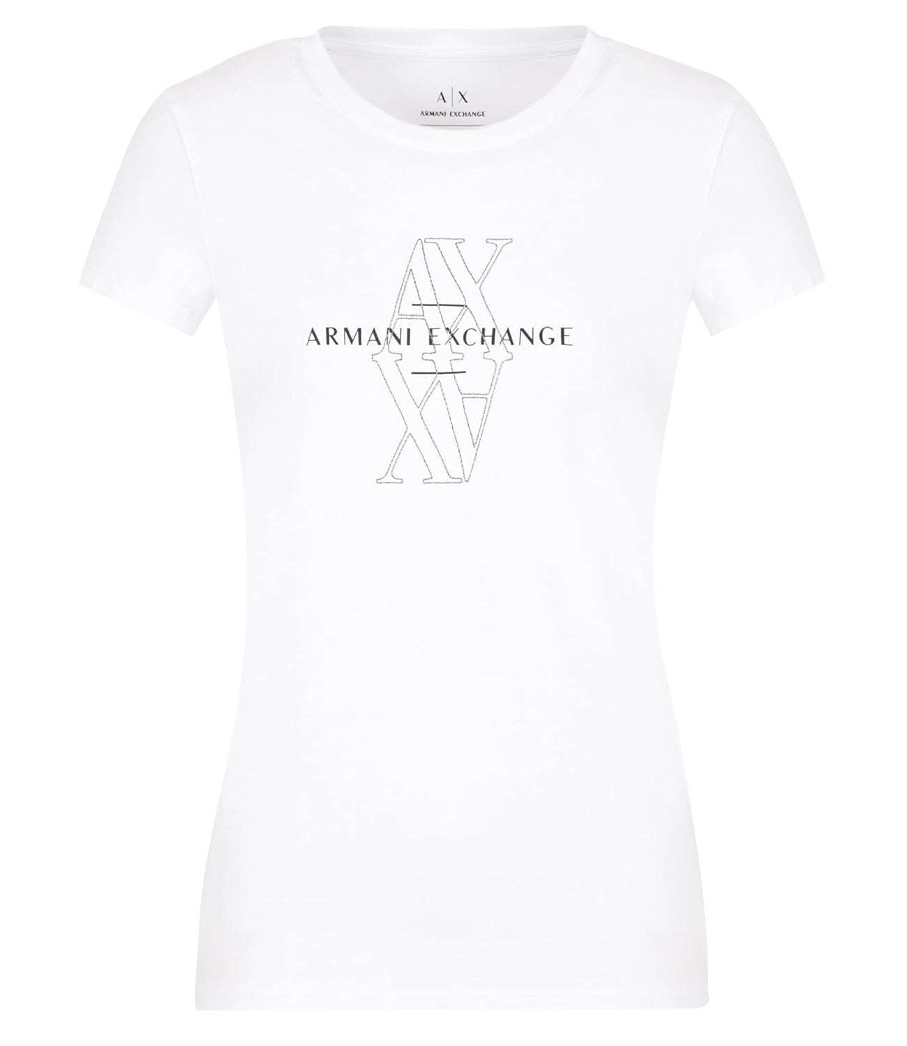 A|X Armani Exchange T-shirt Donna Mod. XW000512 AF11929 U0002 Bianco