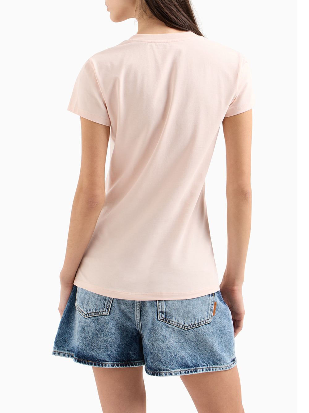 T-shirt Armani Exchange da Donna - Rosa