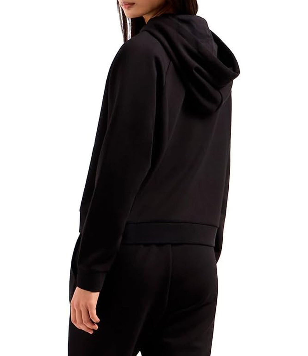 A|X Armani Exchange Felpa cappuccio Donna Mod. XW000827 AF13397 UC001 Nero