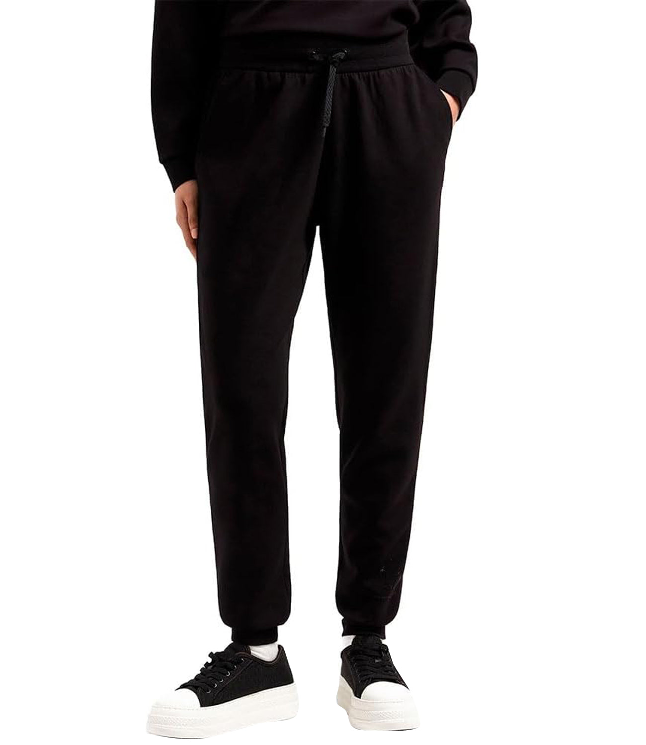 A|X Armani Exchange Pantalone joggers Donna Mod. XW000828 AF13397 UC001 Nero