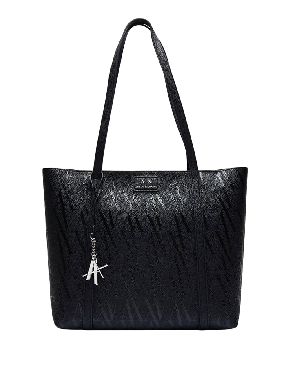 Borsa Shopper Armani Exchange da Donna - Nero