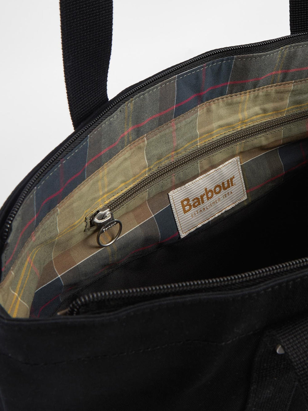 Borsa Shopper Barbour da Donna - Nero