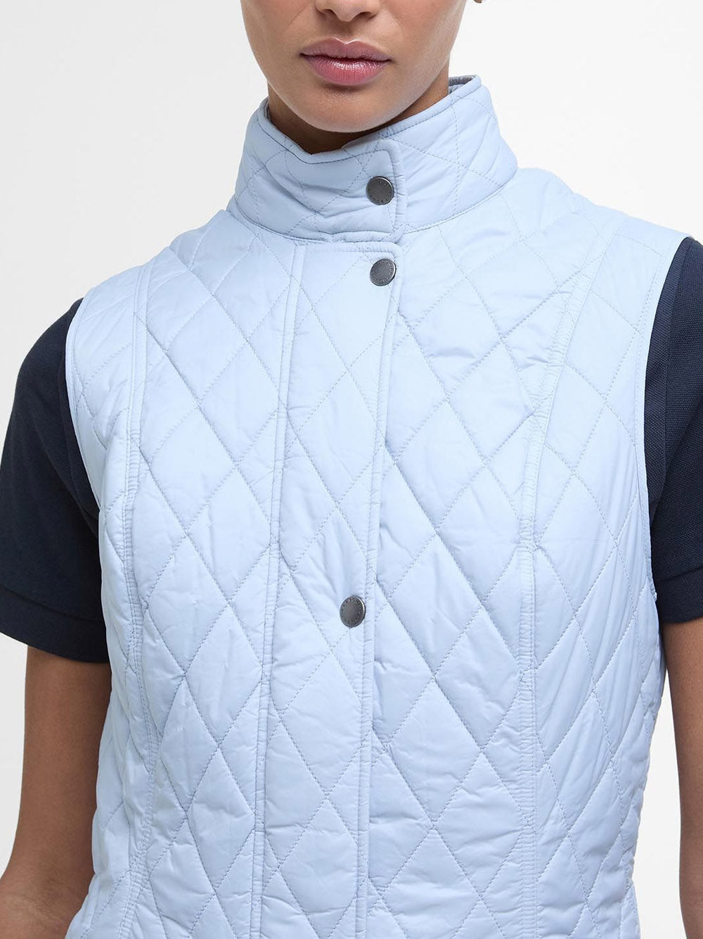 Smanicato Barbour Otterburn da Donna - Celeste