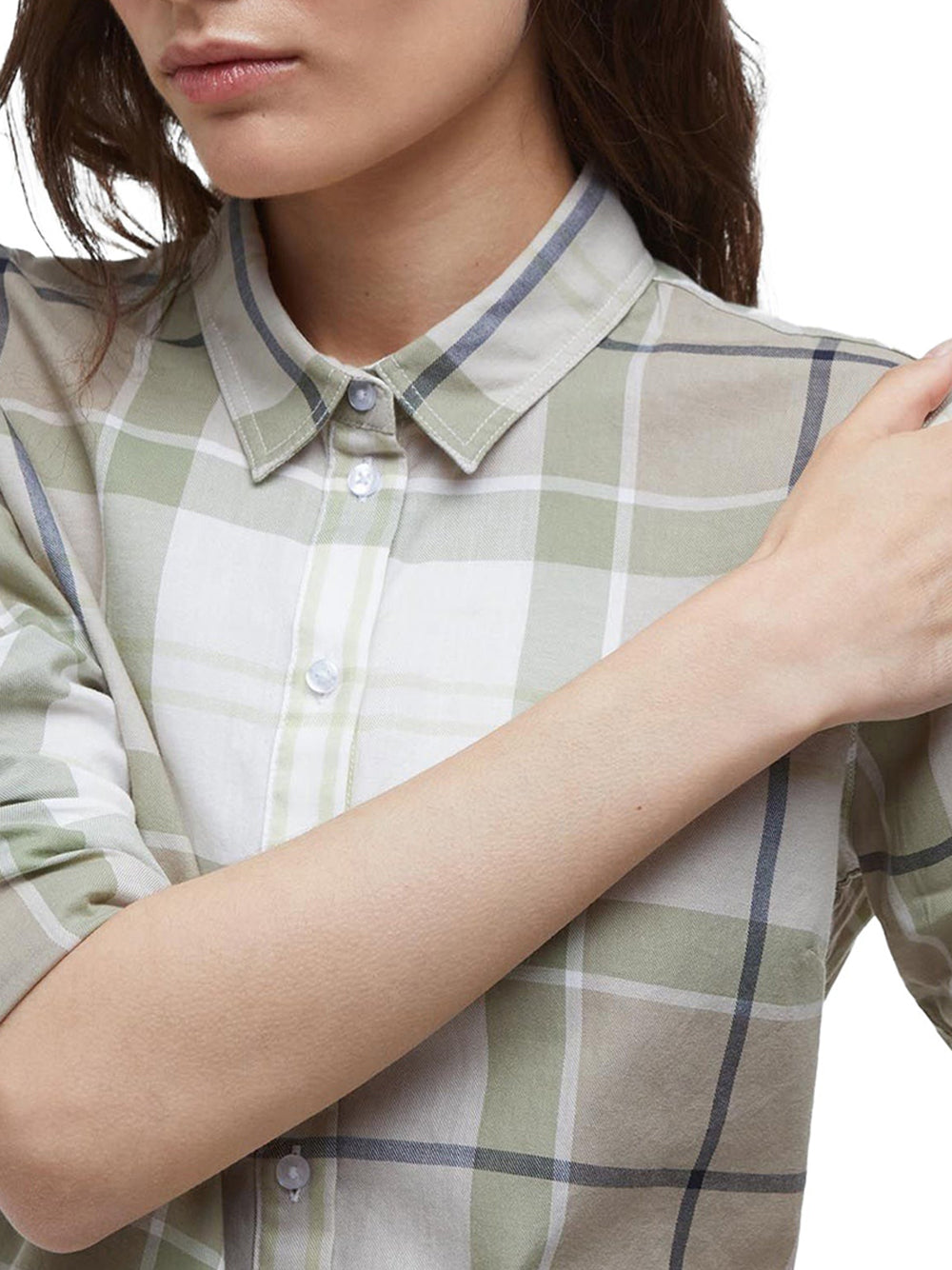 Camicia Casual Barbour da Donna - Avorio