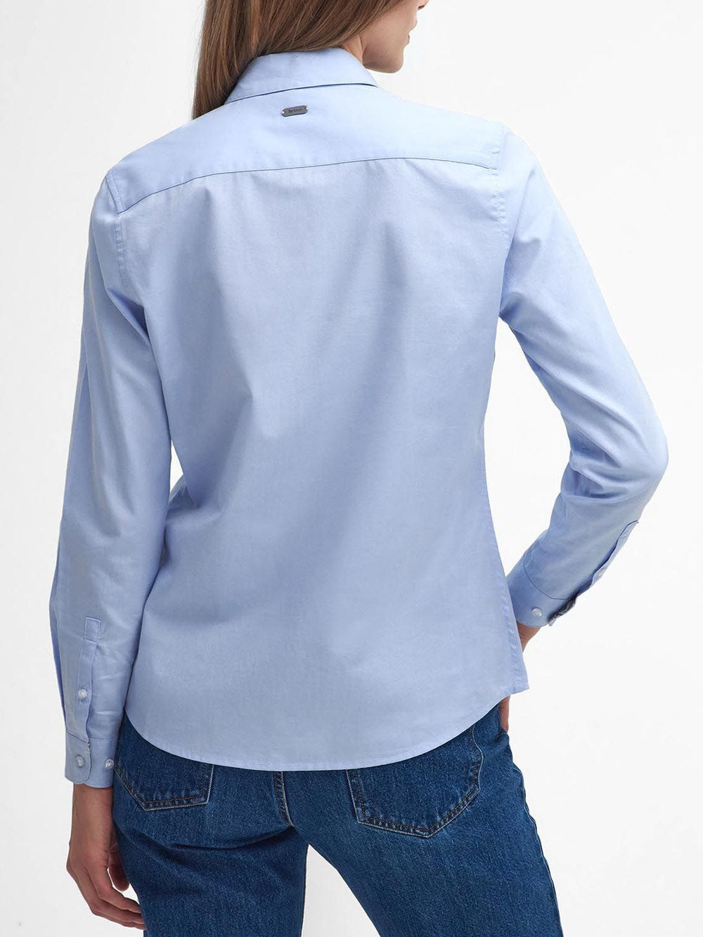 Camicia Classica Barbour Derwent da Donna - Celeste