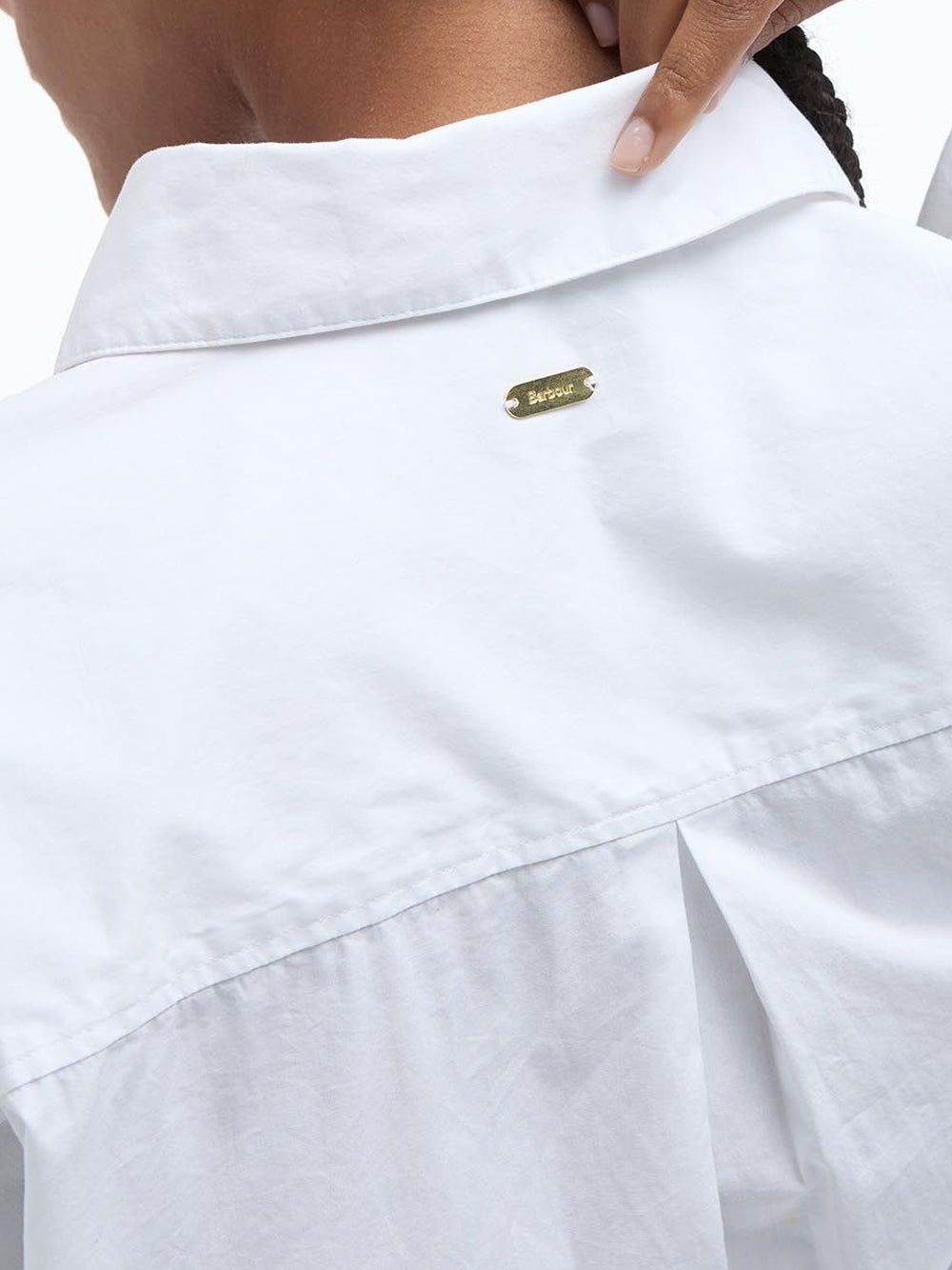 Camicia Casual Barbour da Donna - Bianco