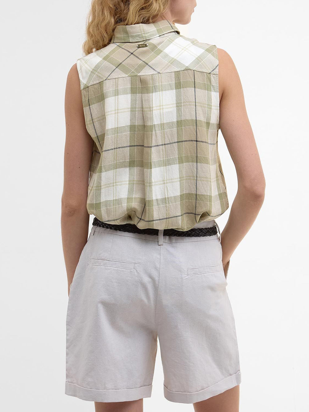 Camicia Casual Barbour da Donna - Avorio