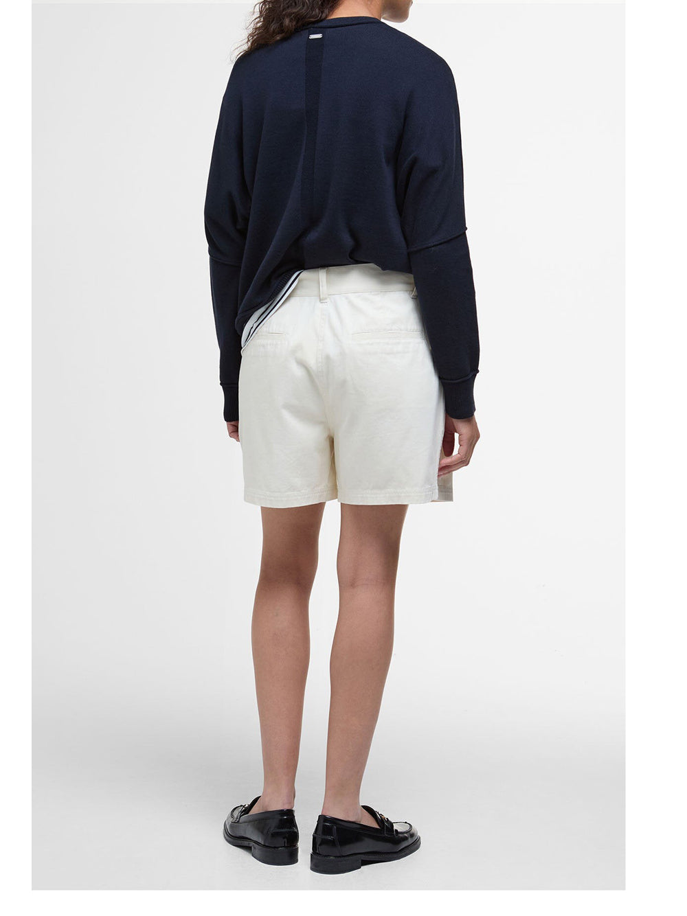 Shorts Barbour da Donna - Avorio