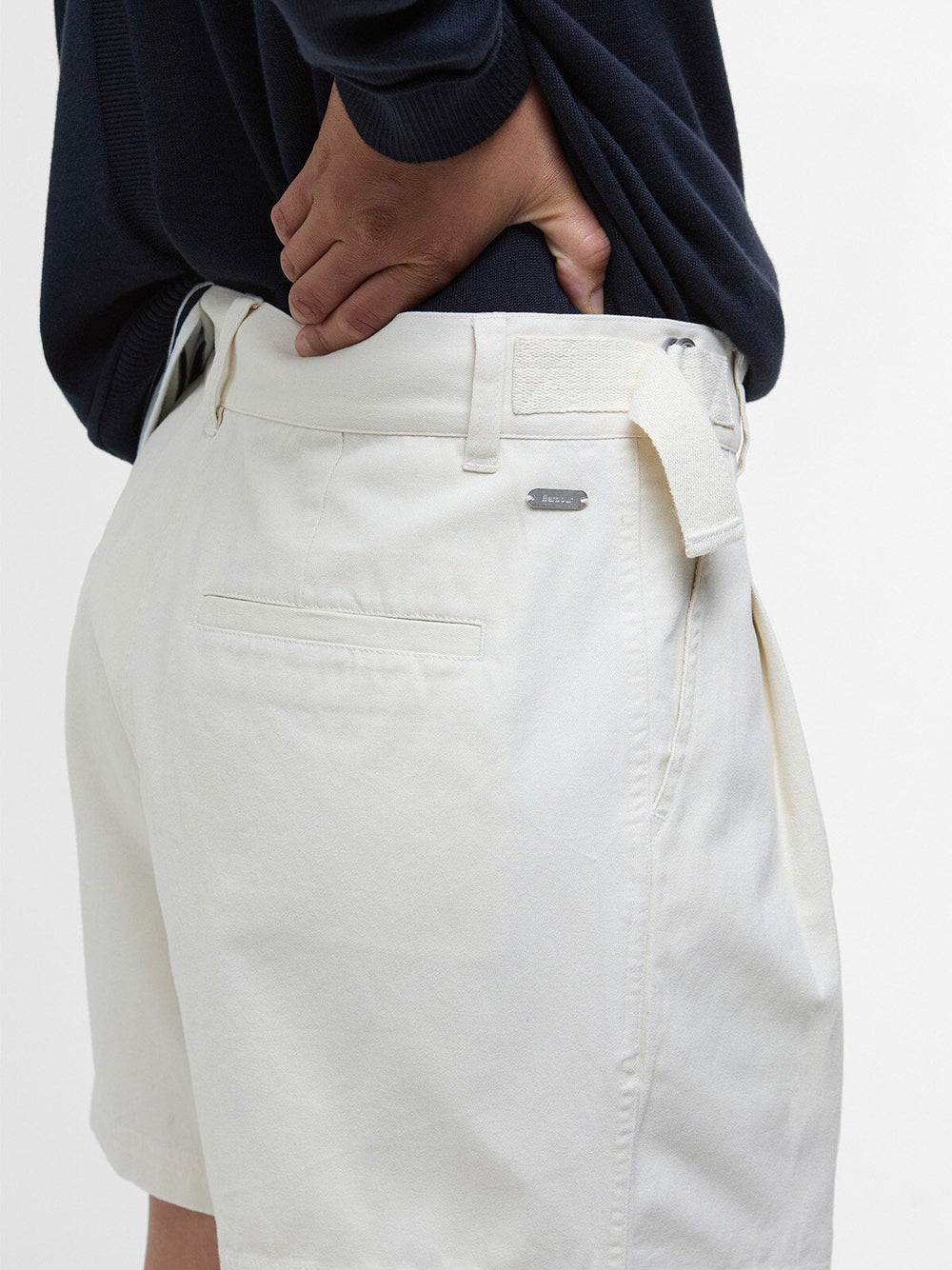 Shorts Barbour da Donna - Avorio