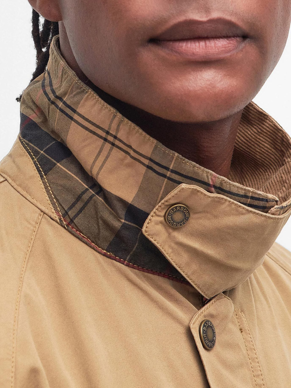 Giubbino Barbour Ashby Casual da Uomo - Beige