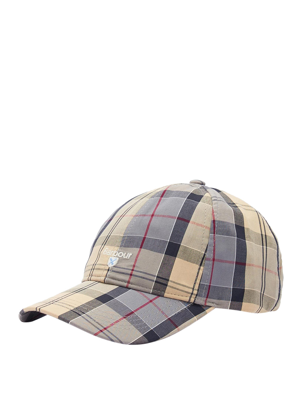 Berretto con Visiera Barbour Tartan da Uomo - Multicolore