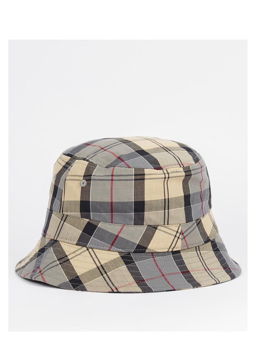 Cappello Barbour Tartan Bucket da Uomo - Multicolore