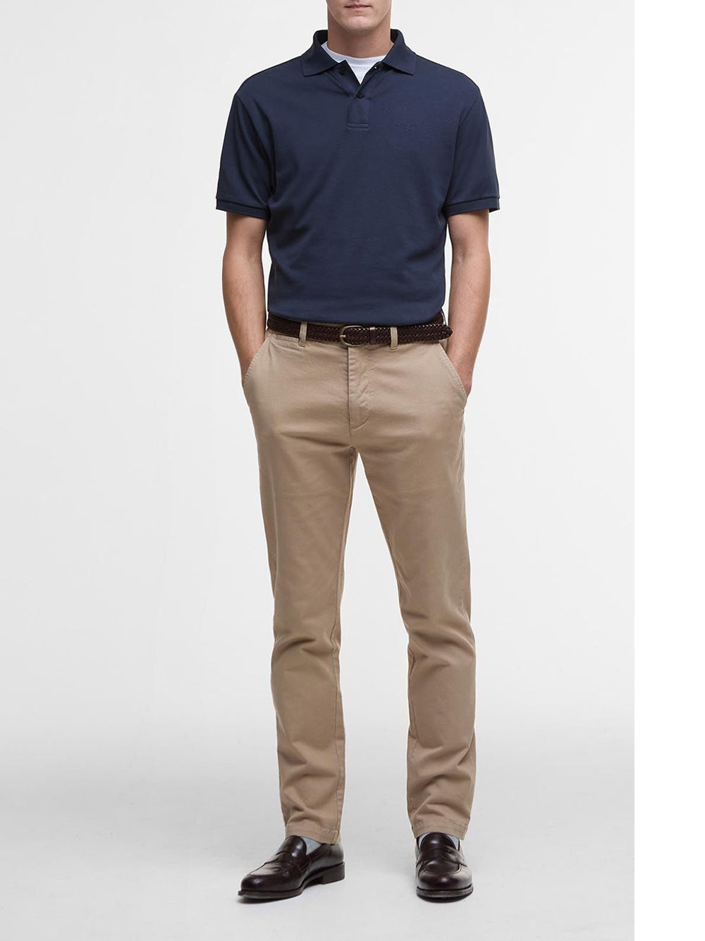 Polo Barbour da Uomo - Blu