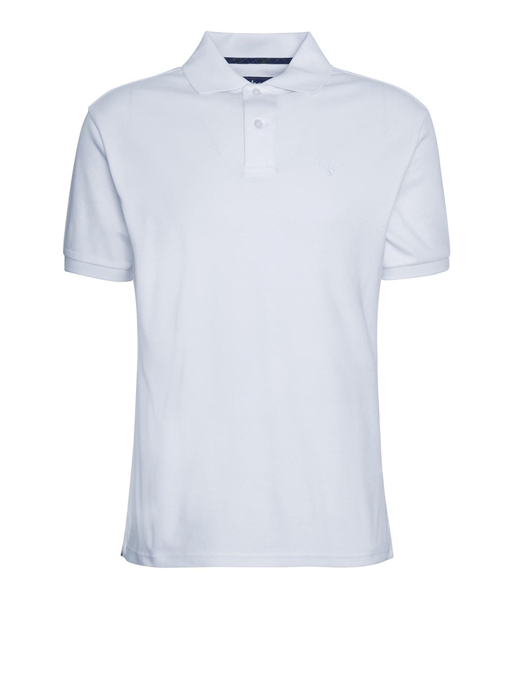 Polo Barbour Hylton Interlock da Uomo - Bianco