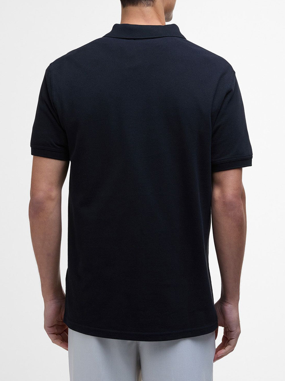 Polo Barbour da Uomo - Nero