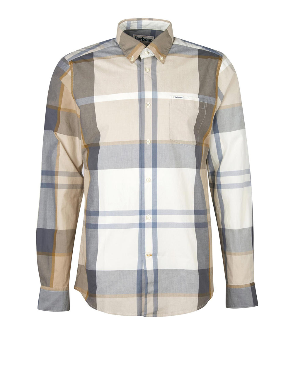 Camicia Casual Barbour da Uomo - Beige