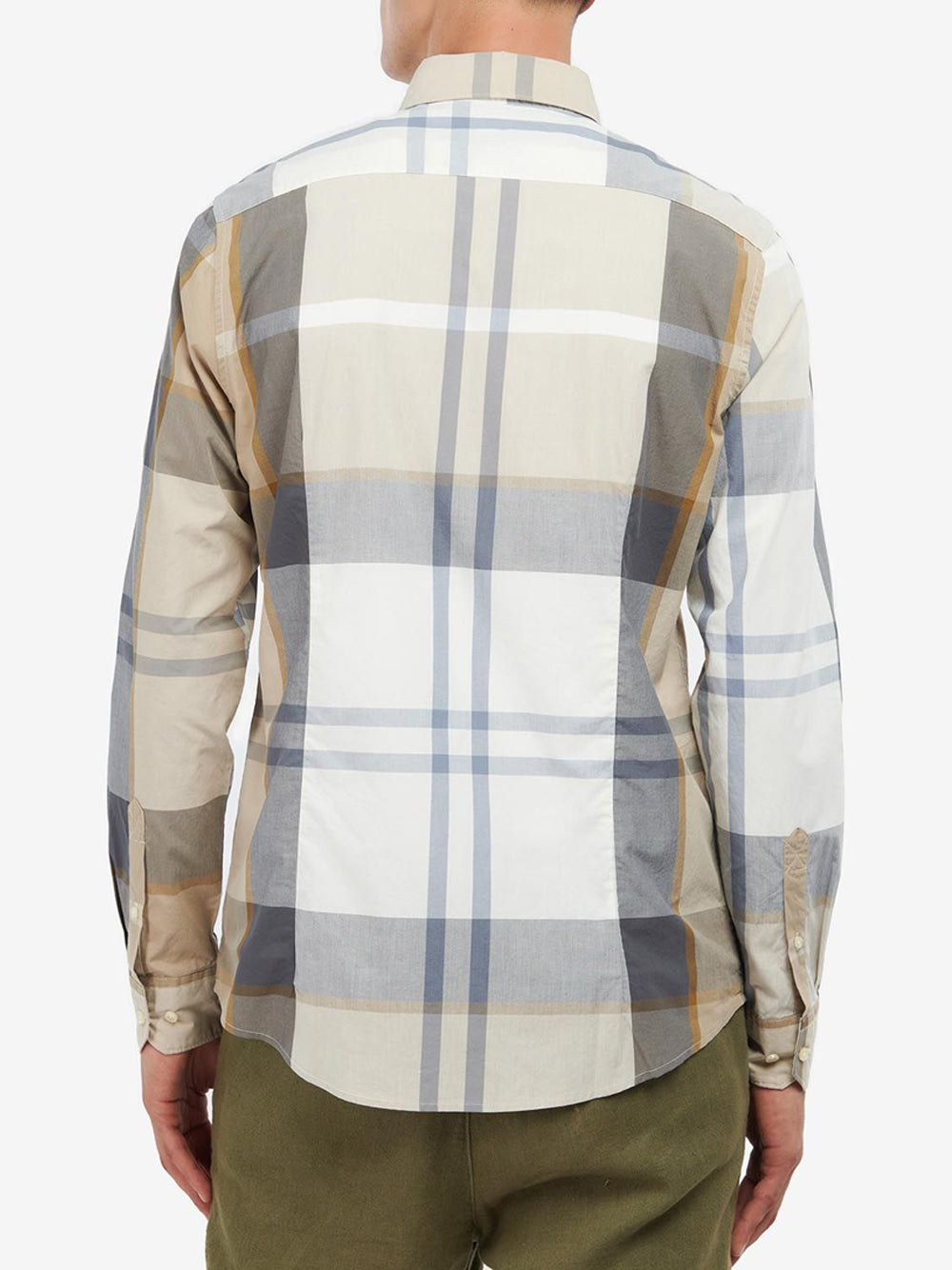 Camicia Casual Barbour da Uomo - Beige