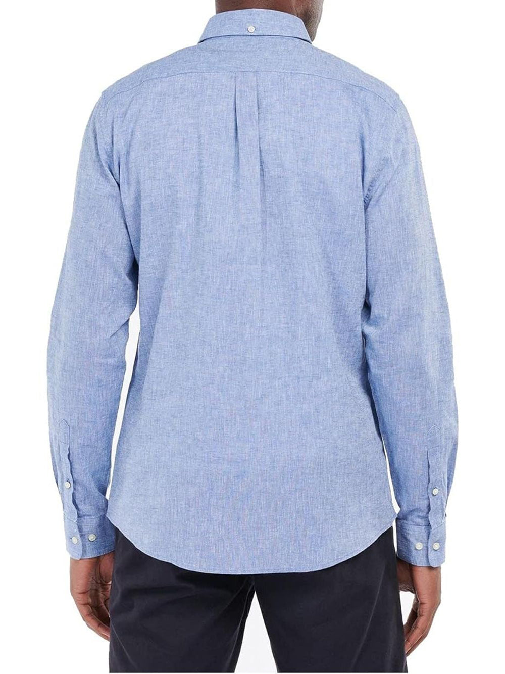 Camicia Casual Barbour da Uomo - Celeste