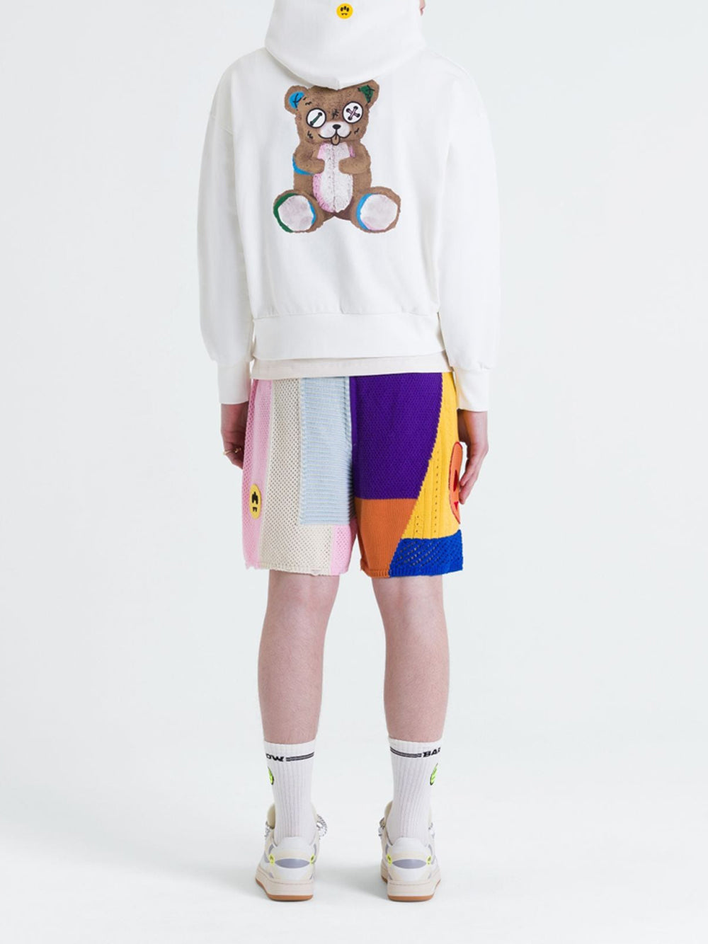 Felpa Cappuccio Barrow Unisex - Bianco