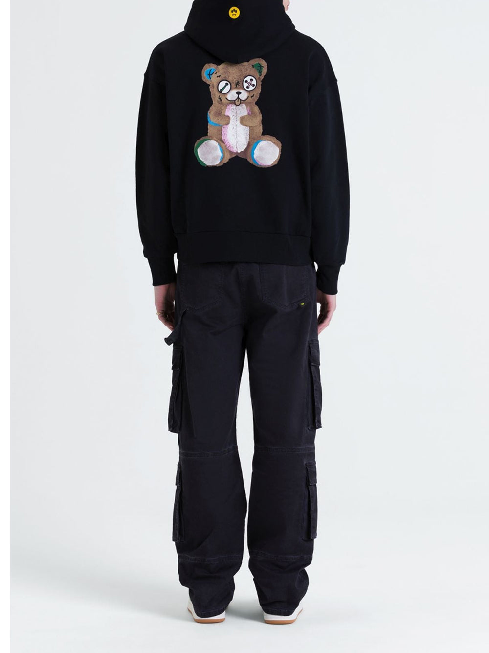 Felpa Cappuccio Barrow Unisex - Nero