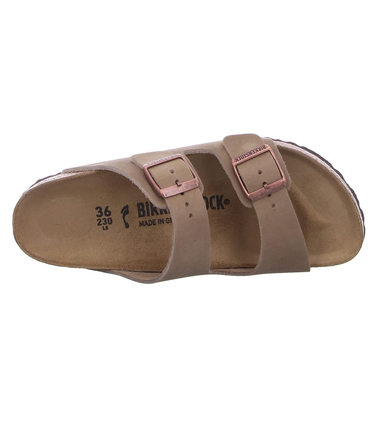 Birkenstock Ciabatta UNISEX Mod. 0352203 ARIZONA TABBACCO Tabacco Marrone