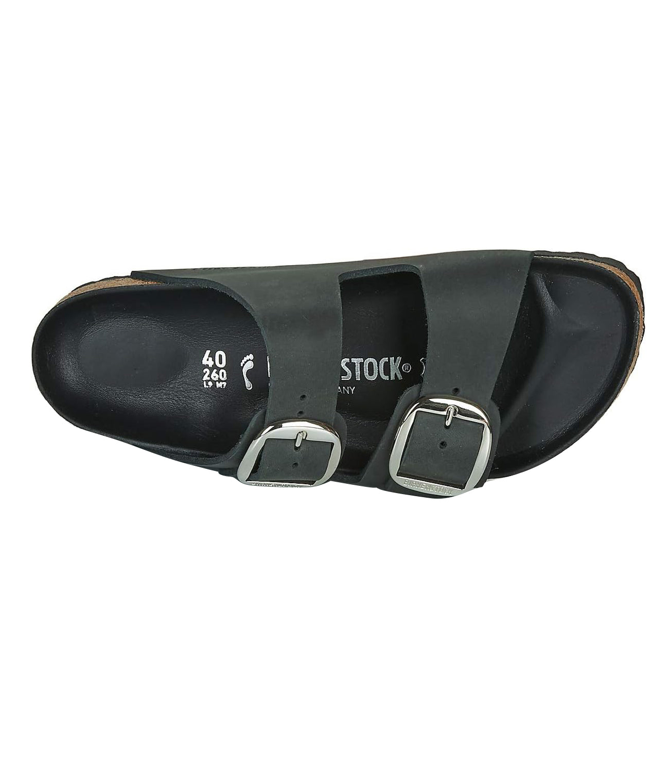 Birkenstock Ciabatta Donna Mod. 1011075 ARIZONA BLACK BLACK Nero