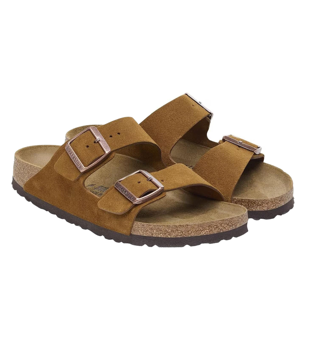 Birkenstock Ciabatta UNISEX Mod. 1027162 ARIZONA COGNAC Cognac Marrone