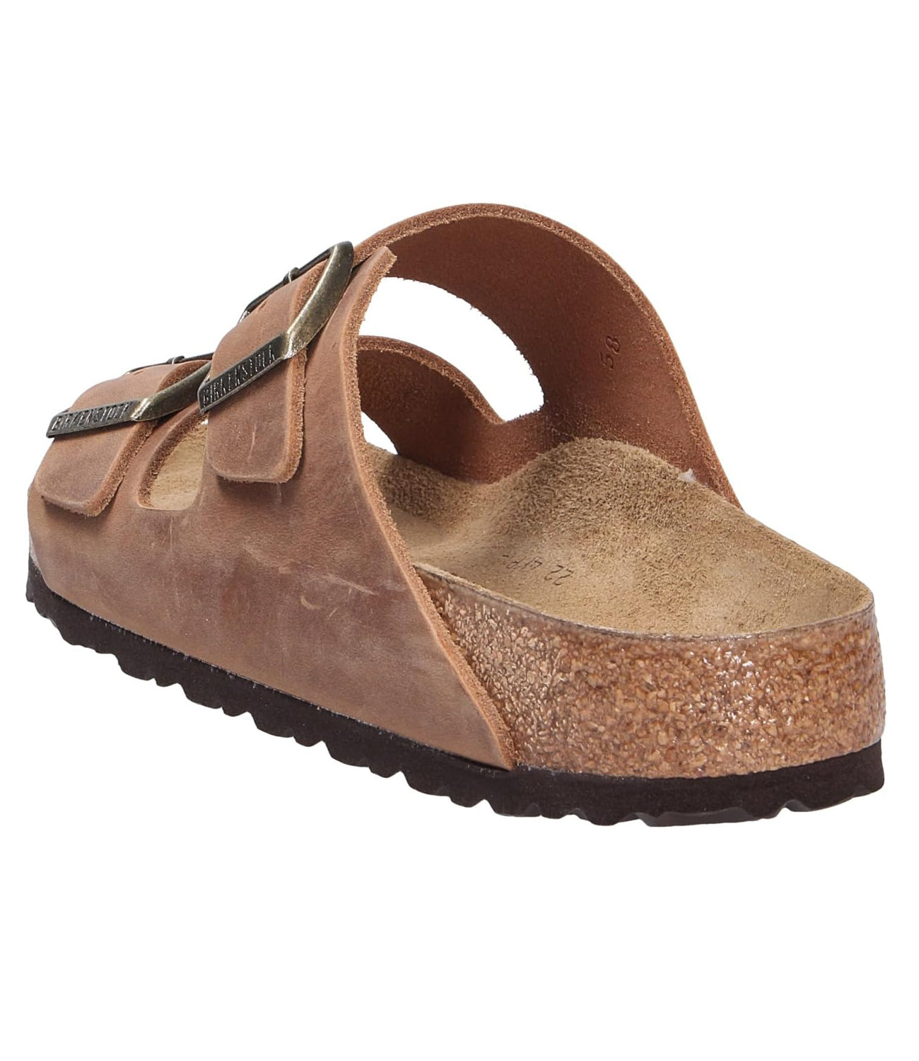 Birkenstock Ciabatta UNISEX Mod. 1028401 ARIZONA COGNAC Cognac Marrone