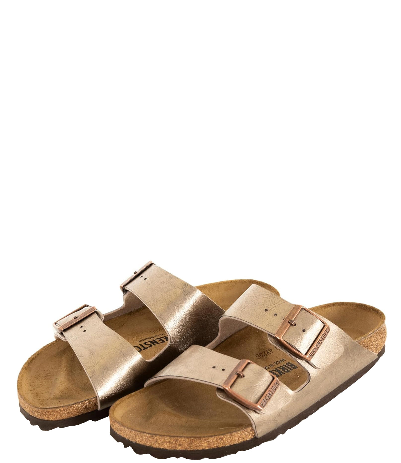Birkenstock Ciabatta Unisex Mod. 1029439 ARIZONA Taupe Marrone