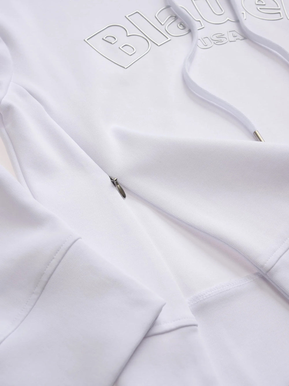 Felpa Cappuccio Blauer Fayette da Donna - Bianco