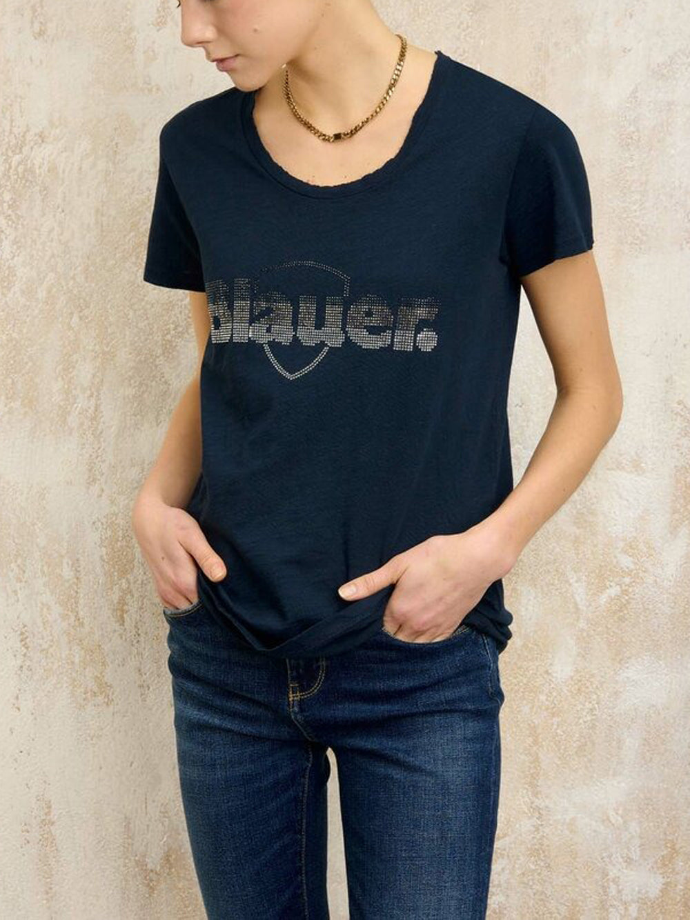 T-shirt Blauer Graham da Donna - Blu