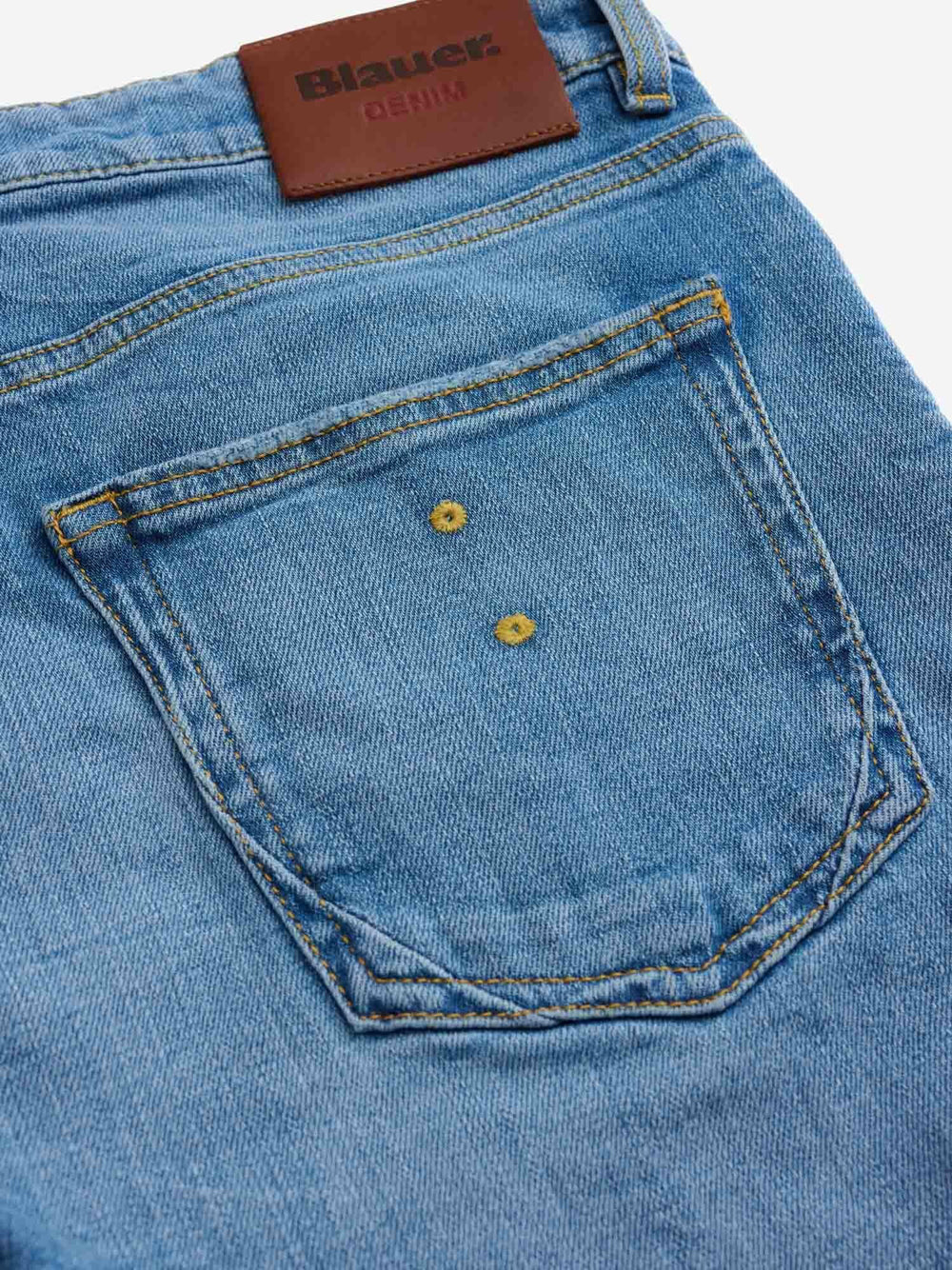 Bermuda Jeans Blauer Union da Uomo - Denim