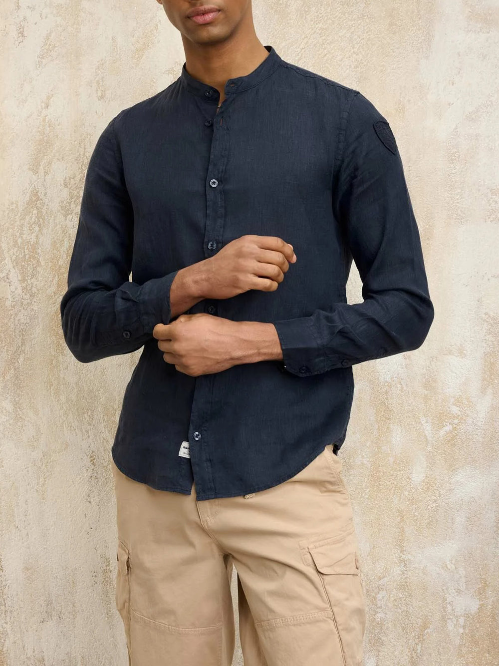 Camicia Casual Blauer Call da Uomo - Blu