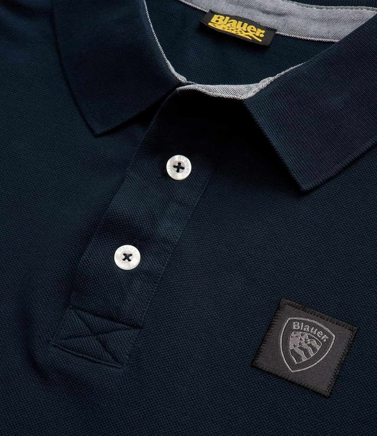 Blauer Polo M/C Uomo Mod. BLUT02309 7125 888 Blu