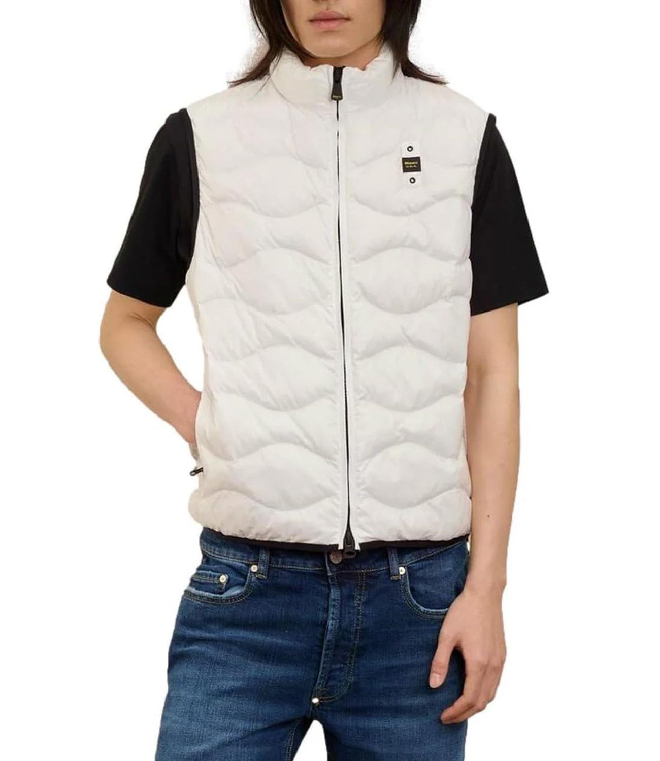 Blauer Smanicato Uomo Mod. BLUX02230 5958 100 Bianco