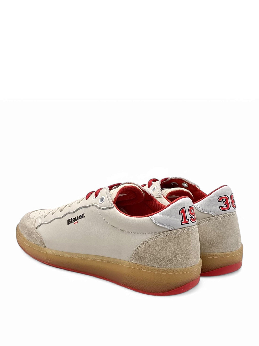 Sneakers Blauer Murray01 da Uomo - Bianco