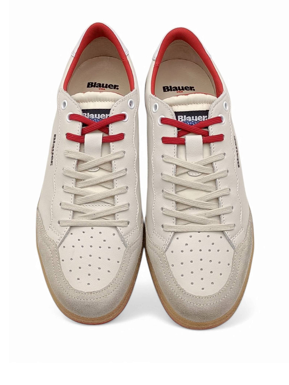 Sneakers Blauer Murray01 da Uomo - Bianco