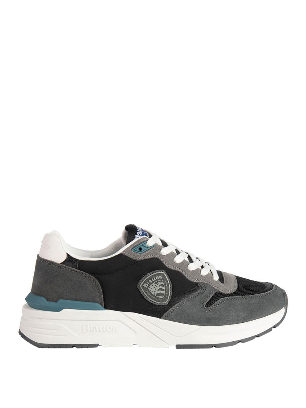 Sneakers Blauer Ray02 da Uomo - Nero