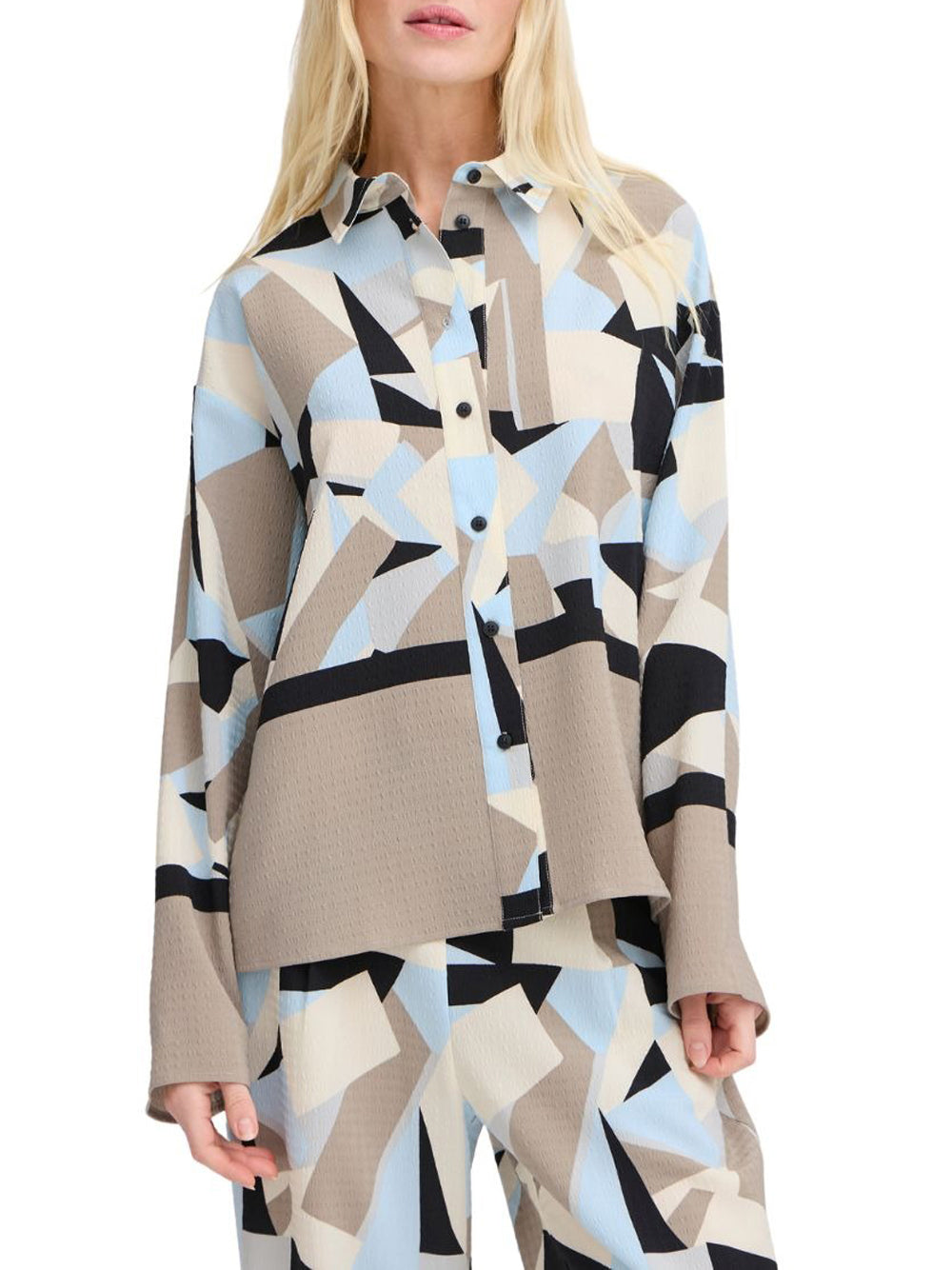 Blusa b.young Byfavia da Donna - Multicolore