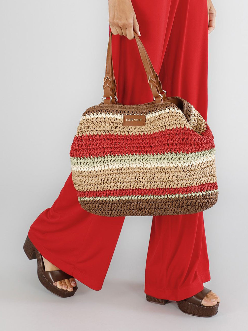 Borsa Shopper CafèNoir da Donna - Multicolore