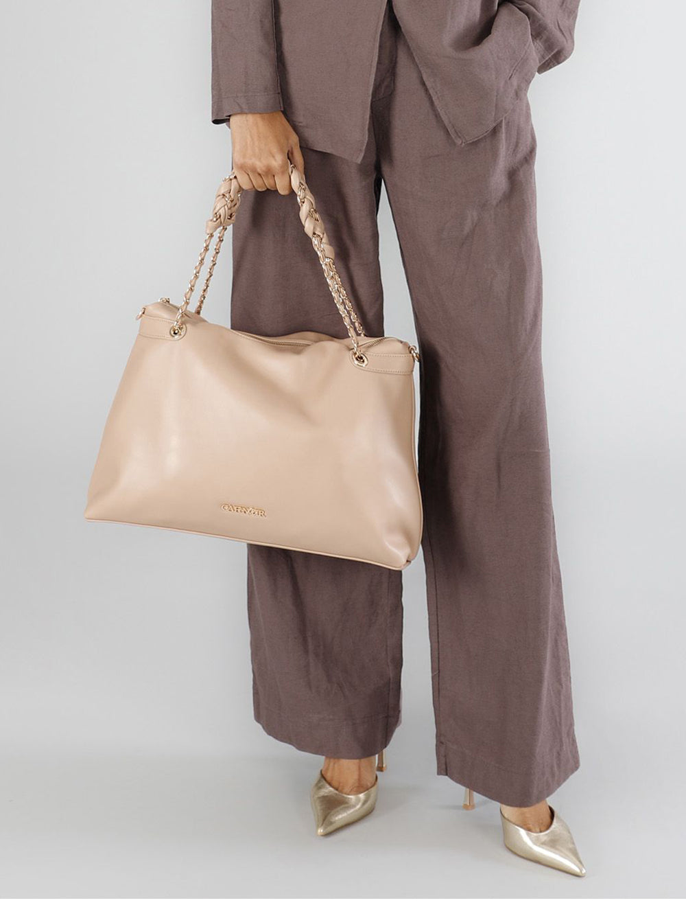 Borsa Shopper CafèNoir da Donna - Beige