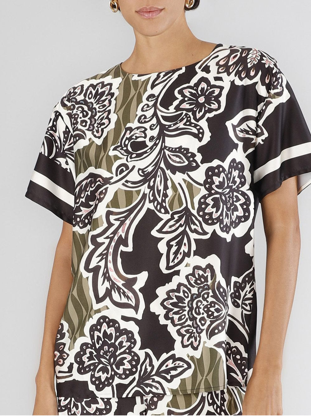 Blusa CafèNoir da Donna - Multicolore