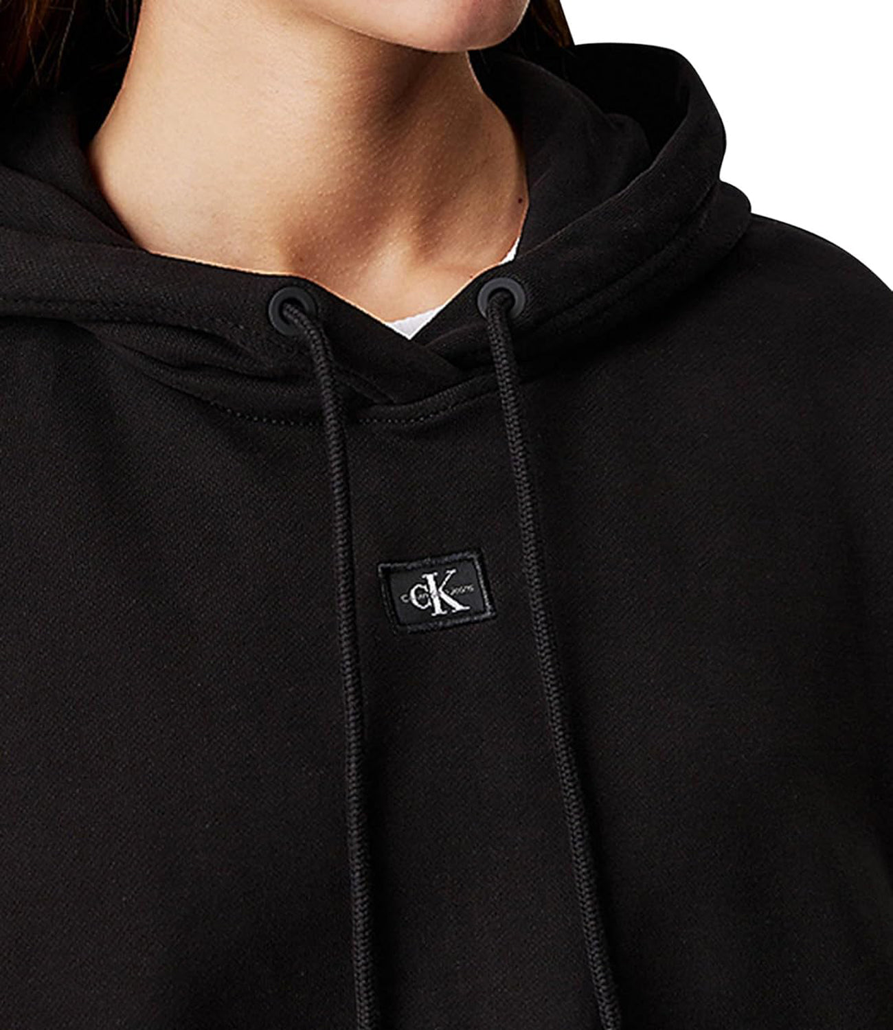 Calvin Klein Calvin Klein Jeans Felpa cappuccio Donna Mod. J20J224746 BEH Nero