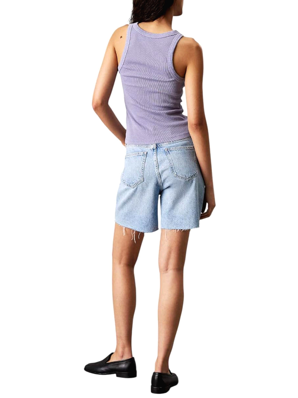 Calvin Klein Calvin Klein Jeans Bermuda Donna Mod. J20J225155 JEANS 1AA Denim Blu