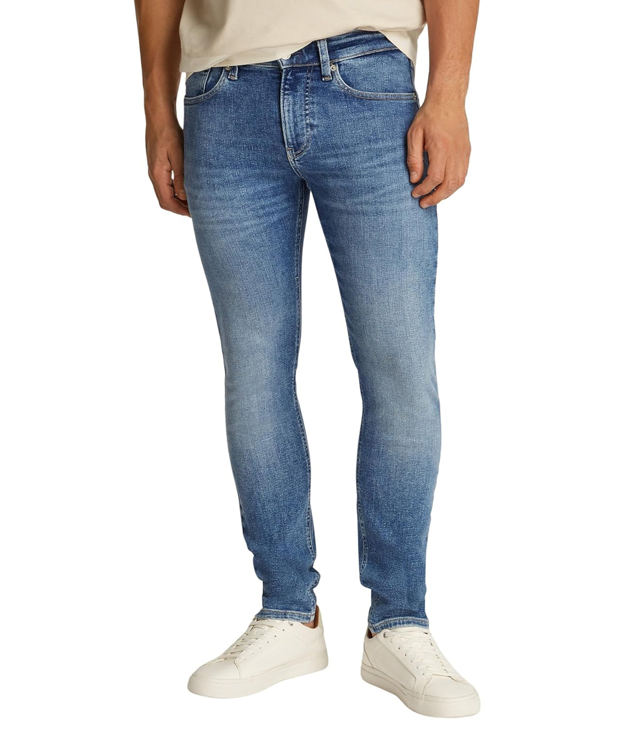 Calvin Klein Calvin Klein Jeans Jeans Uomo Mod. J30J326463 SKINNY 1AA DENIM Blu