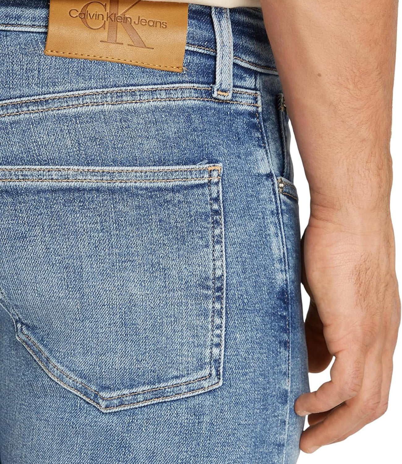Calvin Klein Calvin Klein Jeans Jeans Uomo Mod. J30J326463 SKINNY 1AA DENIM Blu