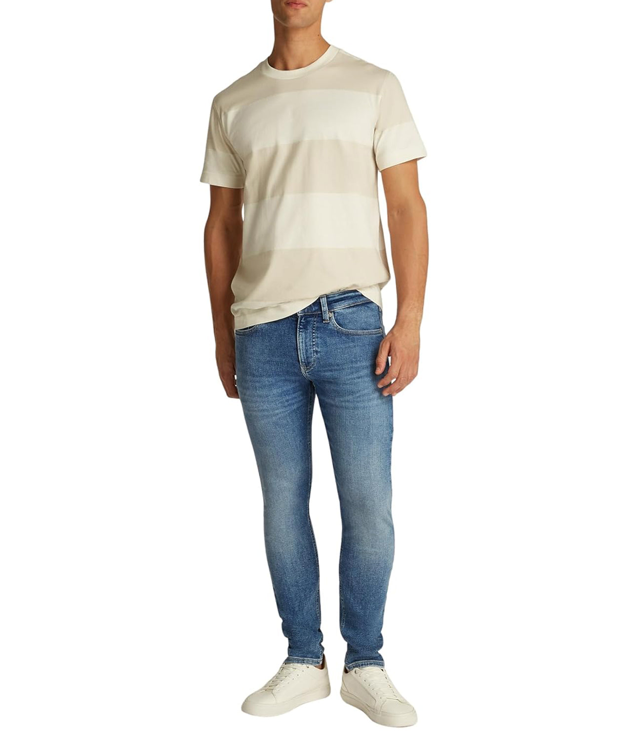 Calvin Klein Calvin Klein Jeans Jeans Uomo Mod. J30J326463 SKINNY 1AA DENIM Blu